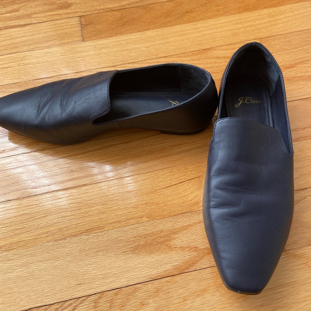 J. CREW Bennet Unstructured Leather Loafers - Picture 9 of 12